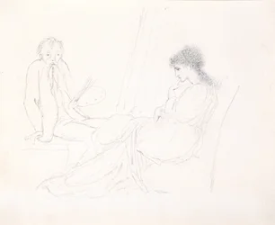 Der Künstler und Maria